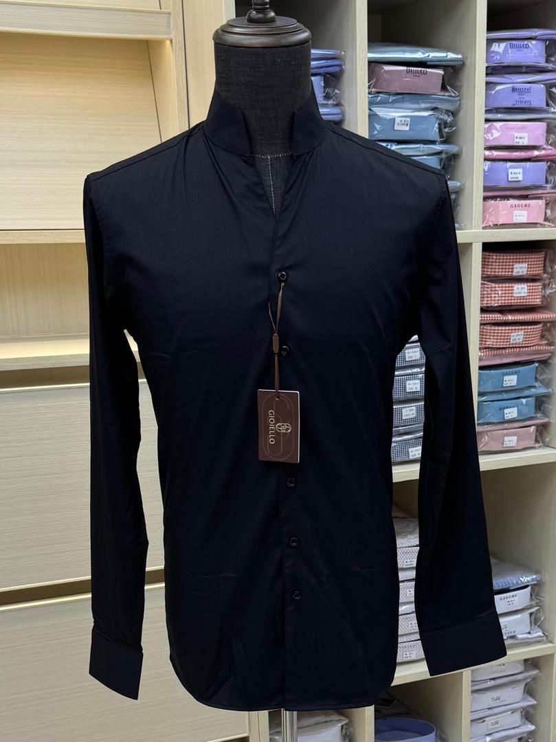 Chemise noire classique homme – GIOIELLO