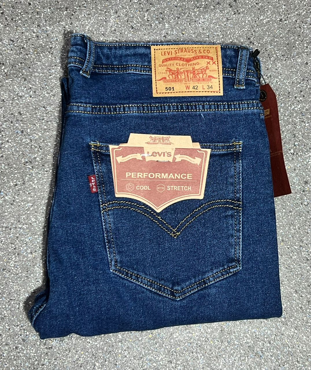 Jean Homme Bleu d’Eau – Fraîcheur & Style Estival