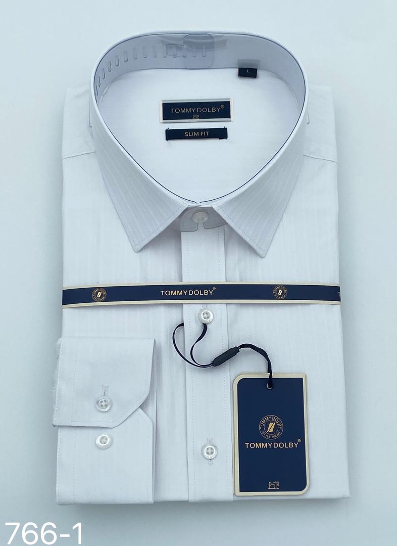 Chemise Tommy Dolby Blanche Homme – Élégance Intemporelle