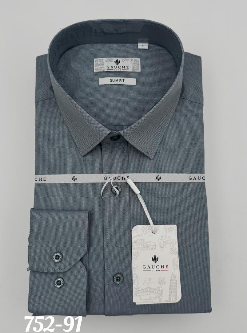 Chemise Tommy Dolby Gris Homme – Casual et Élégante