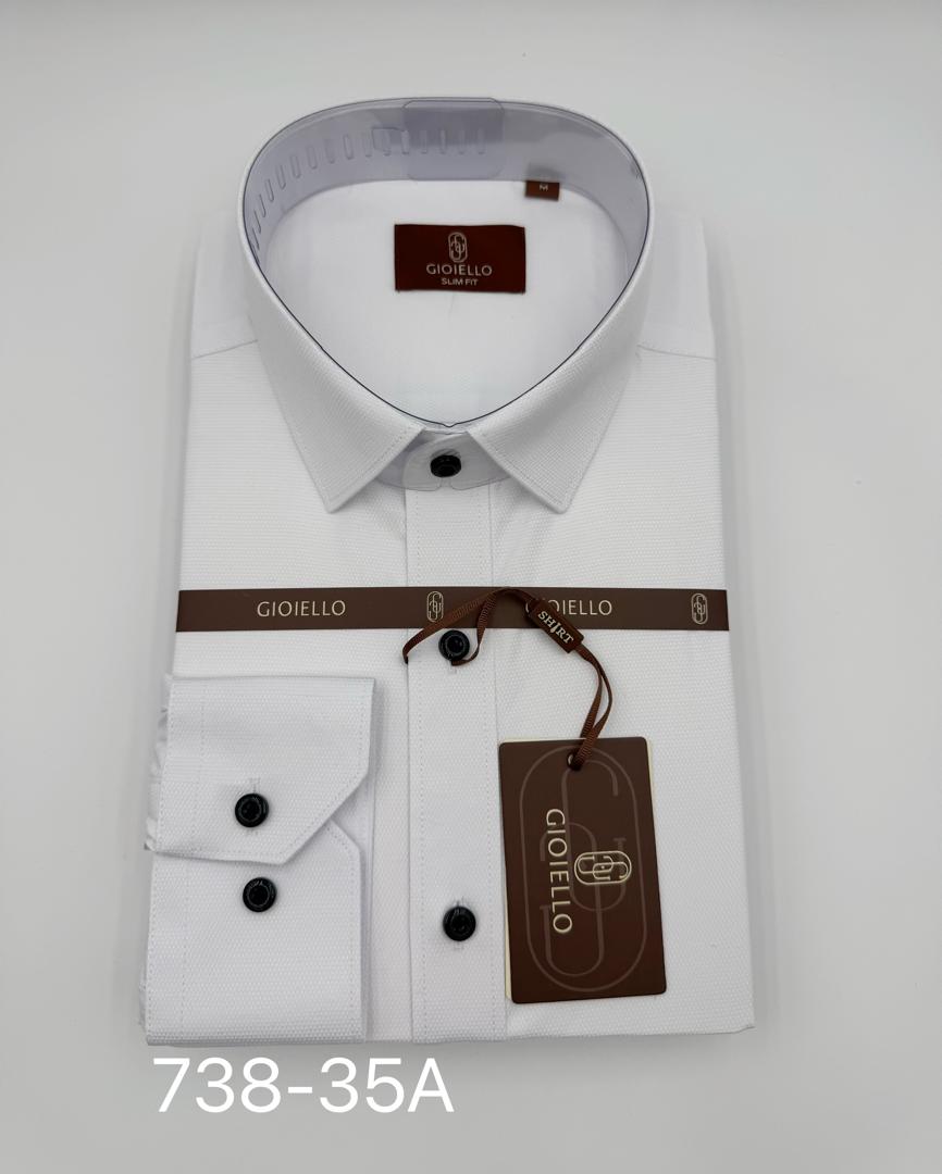 Chemise Tommy Dolby Blanche à Boutons Noirs Homme – Style Chic et Contrasté