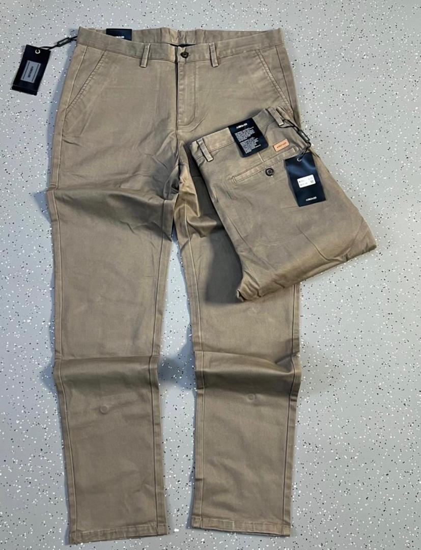 Pantalon Chino kaki foncé