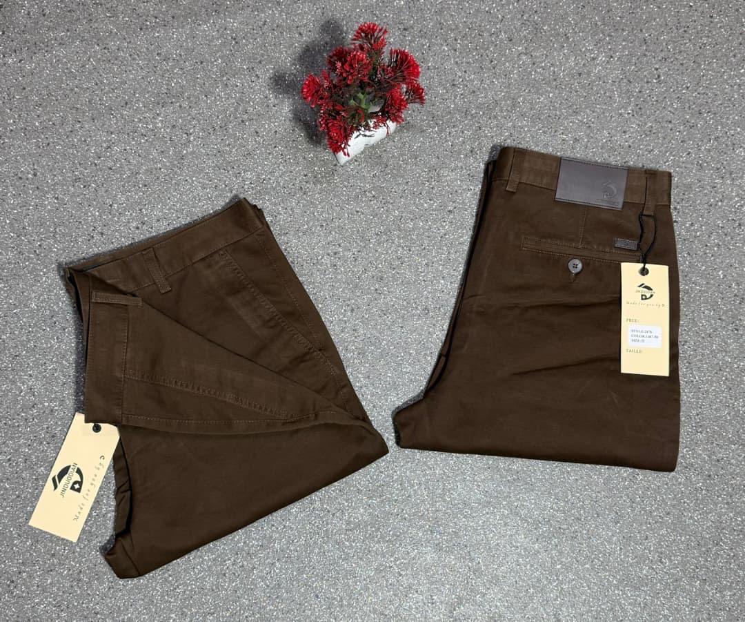 Pantalon Chino Marron – Style Chic