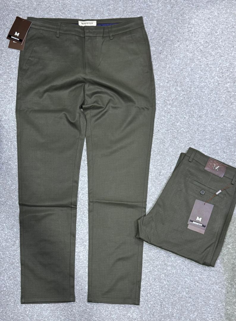 Pantalon Moorer vert homme – élégance italienne et style moderne