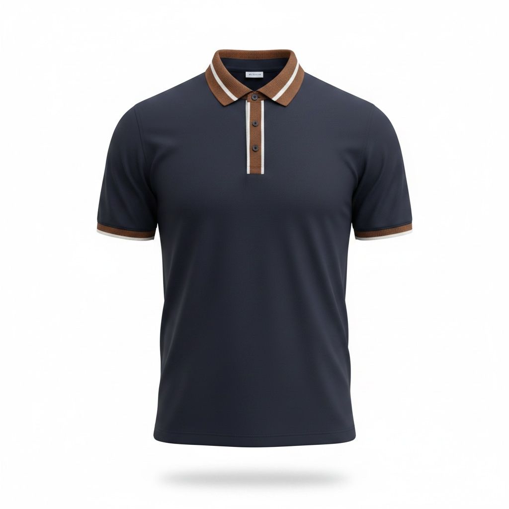 Polo Homme Bleu Marine – Élégance Classique