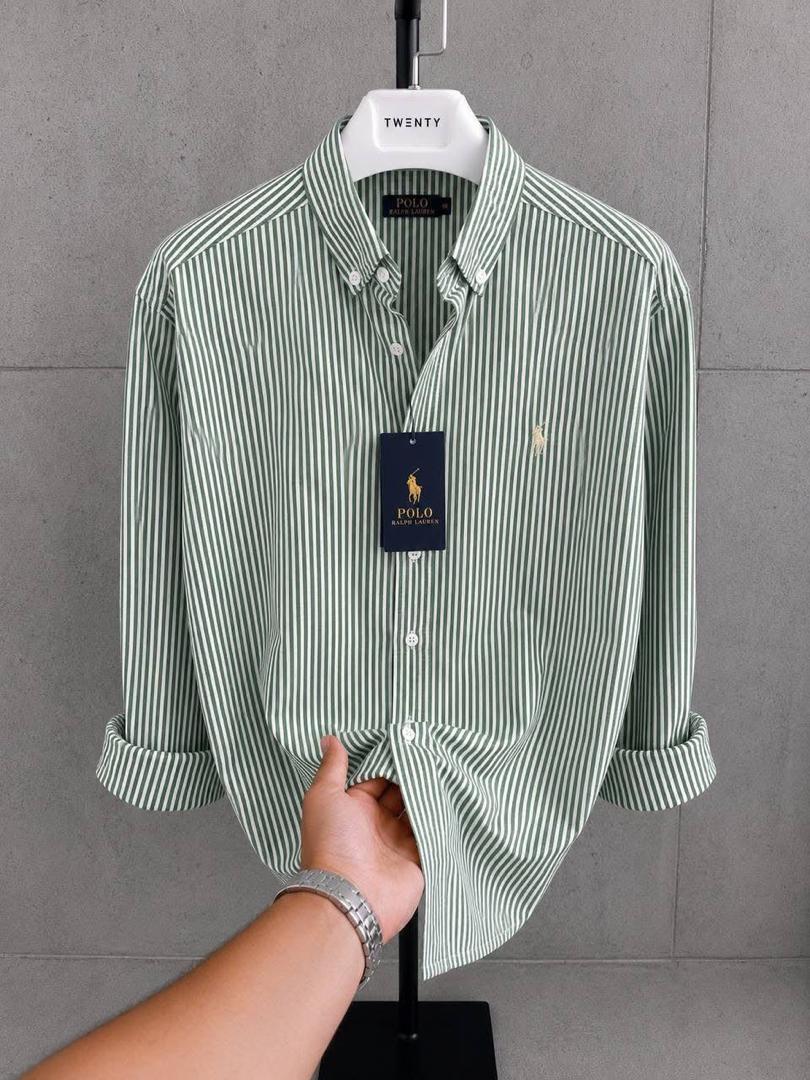 Chemise Polo Verte – Style Moderne et Raffiné