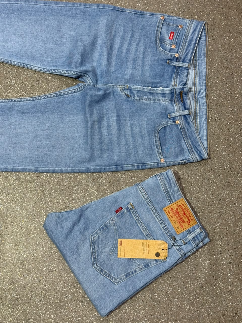 Jean Levi’s Bleu Delavé Homme