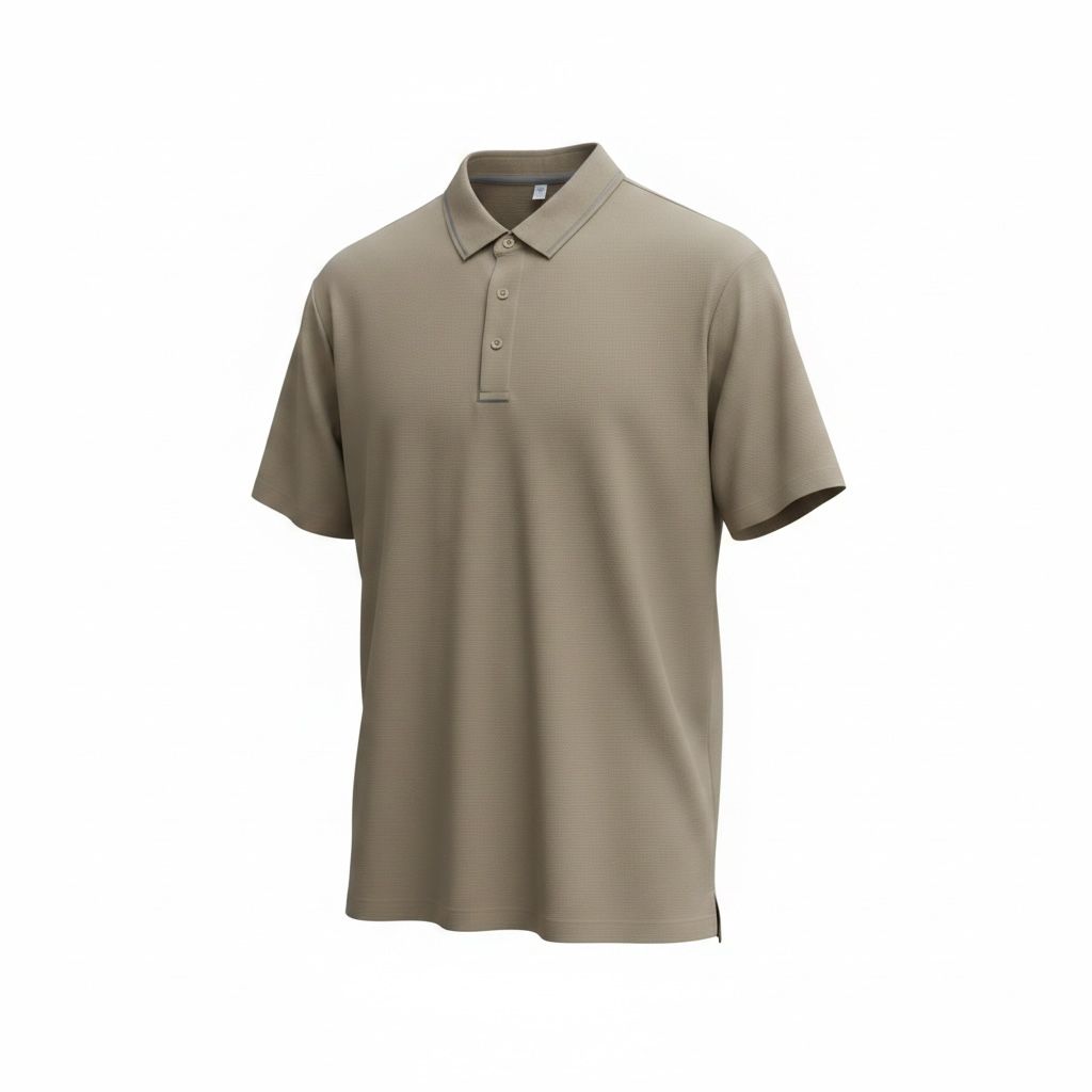 Polo Homme Taupe – Élégant et Polyvalent