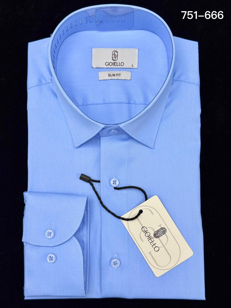 Chemise Homme Gioiello Bleu Ciel