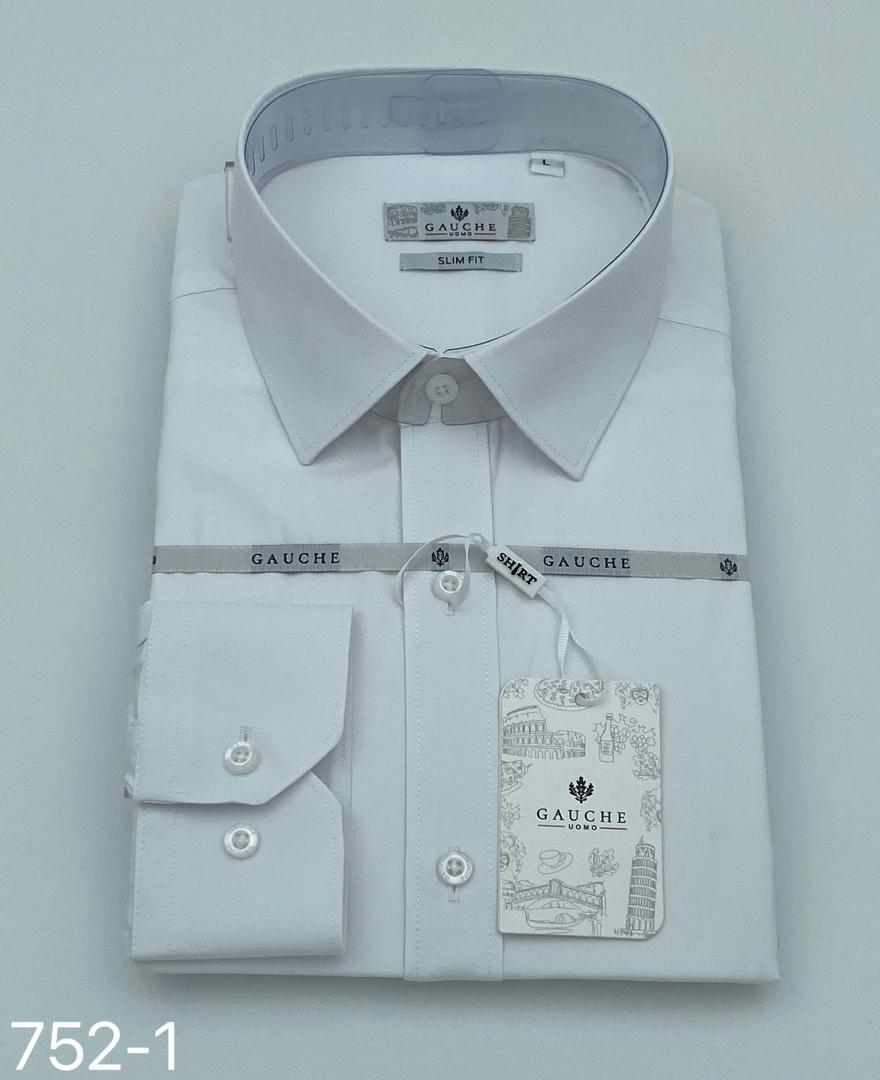 Chemise Homme Slim Fit Blanche - Gauche Uomo