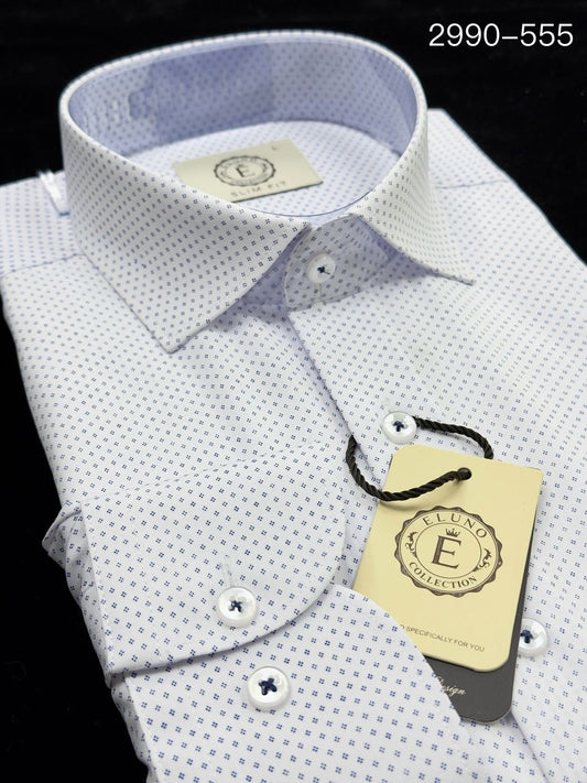 Chemise Eluno Pointillée – Élégance et style intemporel