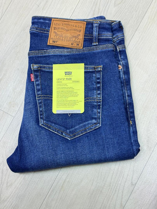 Jean Levi’s Strauss & Co bleu délavé homme – style classique et tendance