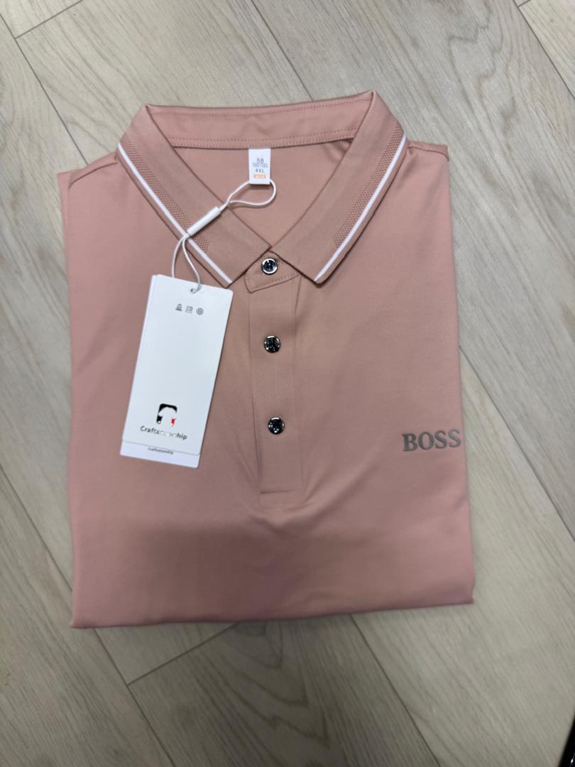 Polo homme col à un trait – Élégance discrète et confort