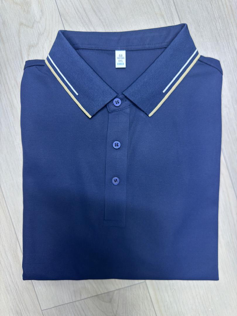 Polo homme col à deux traits – Style casual chic