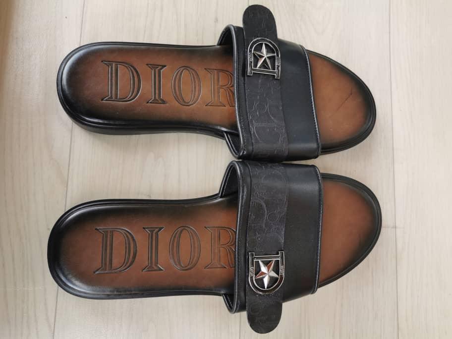 Sandales Noires Dior Homme – Classe & Simplicité