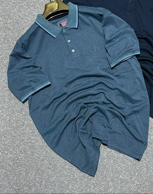 POLO107 – Polo Homme Bleu Pétrole