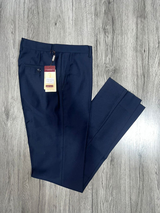 Pantalon habillé bleu pour homme