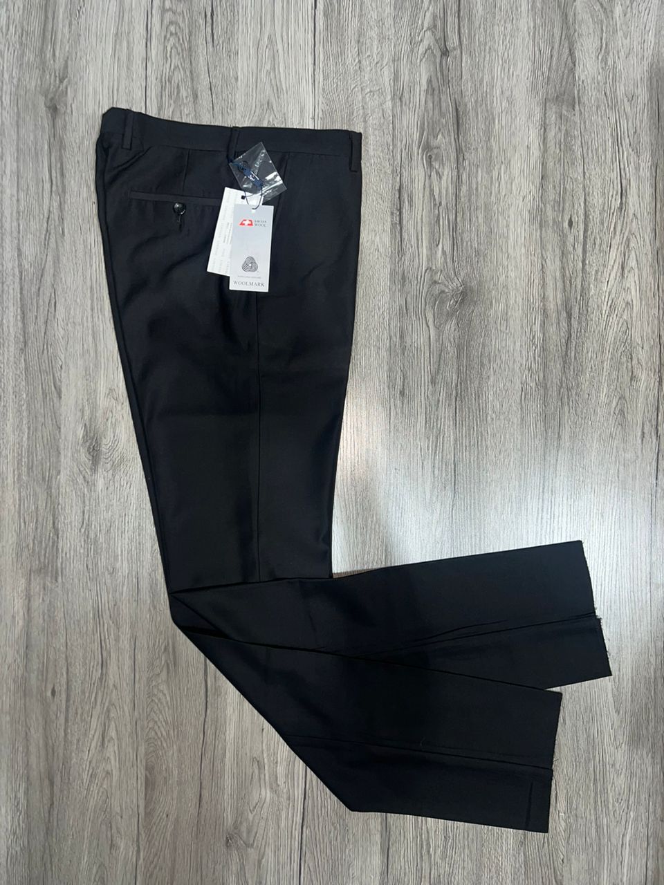 Pantalon habillé noir pour homme