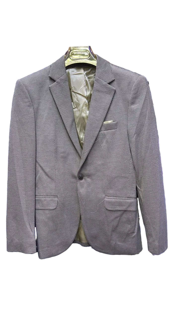 Veste Élégante Homme – Gris Clair Classique