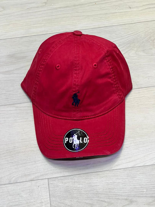 Casquette Rouge Brodé “POLO”