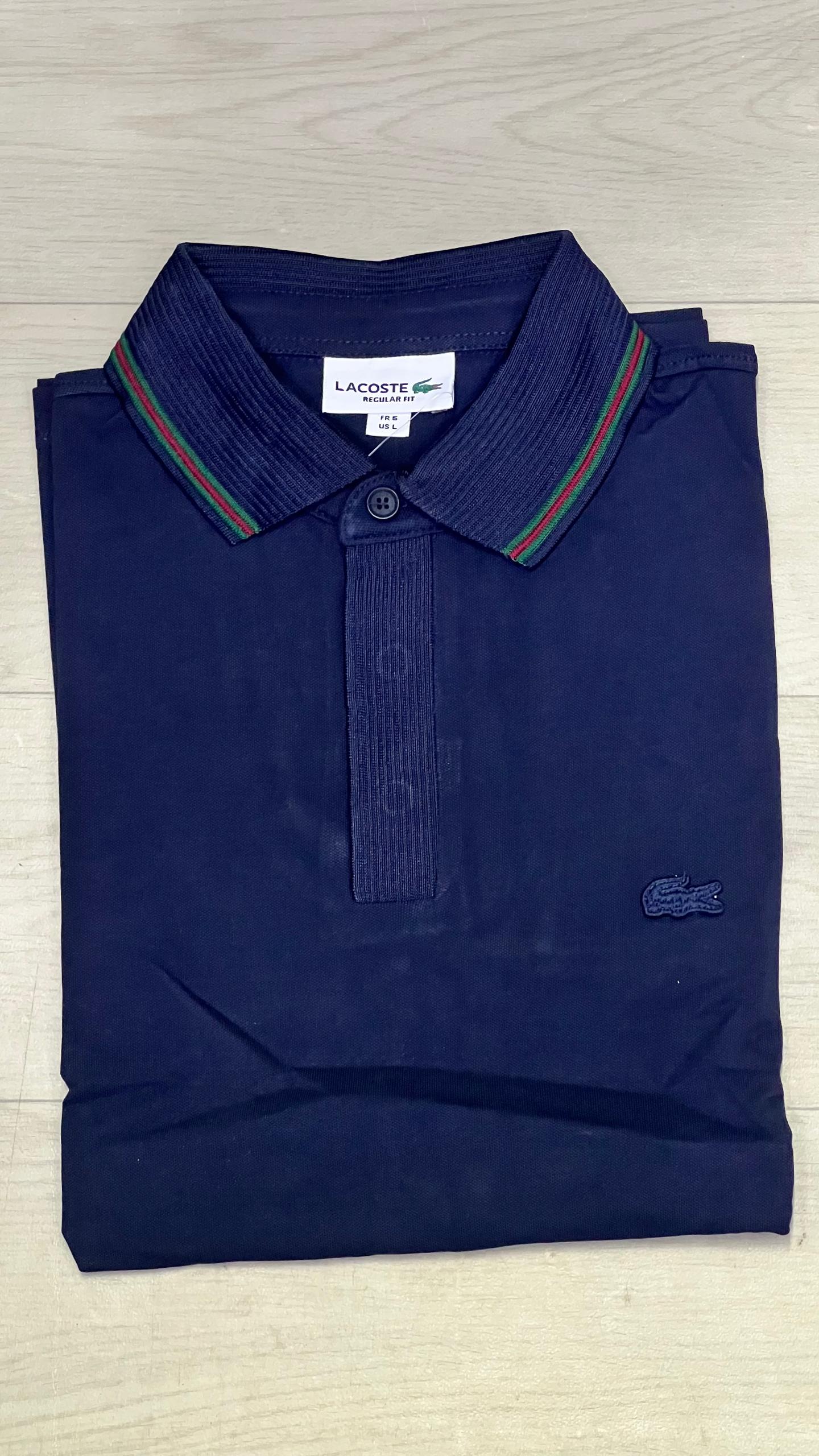 Polo Bleu Marine Lacoste – Classe Intemporelle & Élégance
