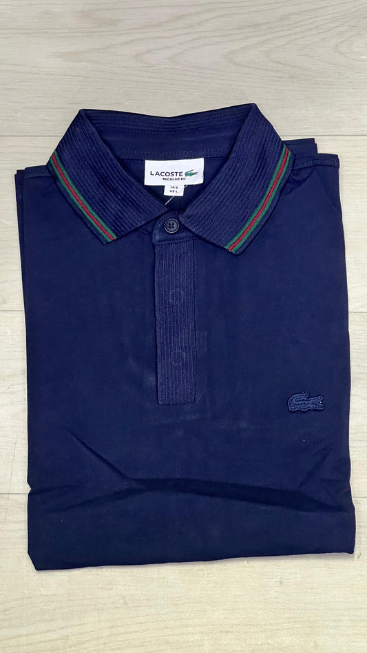 Polo Bleu Marine Lacoste – Classe Intemporelle & Élégance