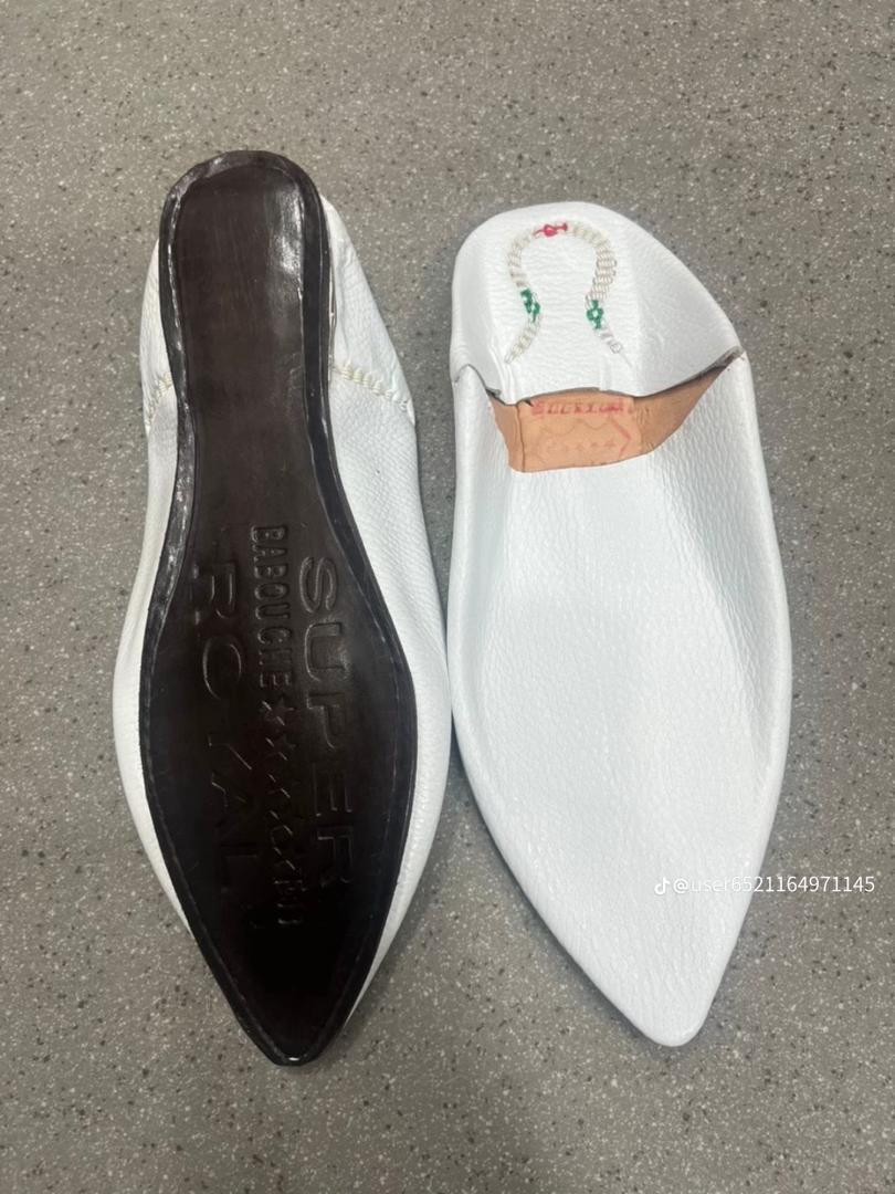 Babouche Blanc