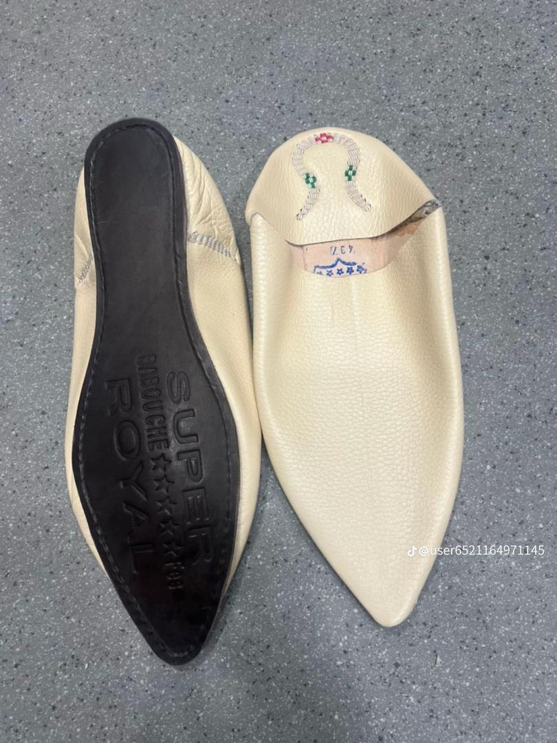 Babouche  Beige clair