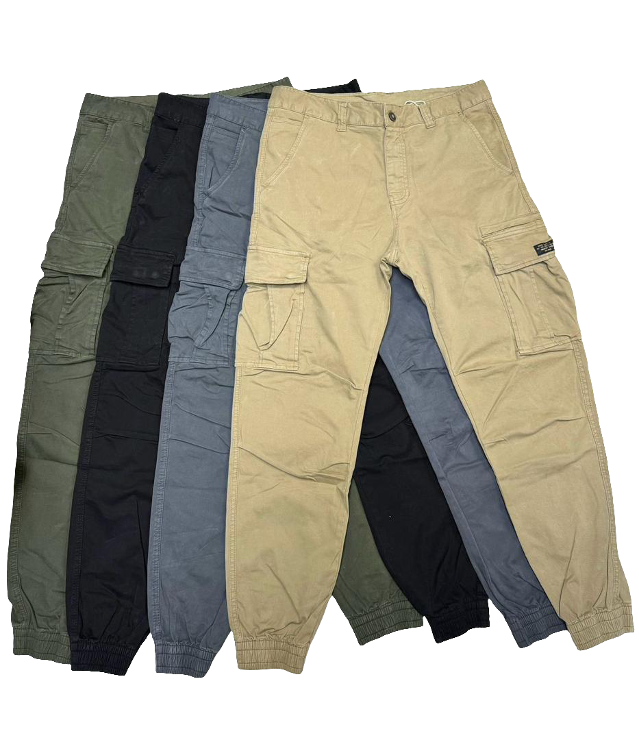 Pantalon cargo homme – Coupe droite et jogger