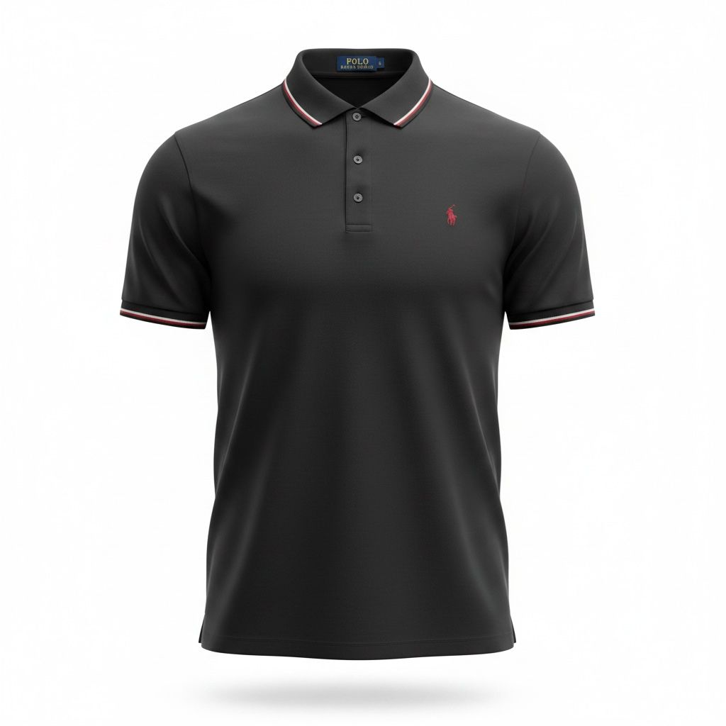 Polo Homme Noir – Élégant et Intemporel