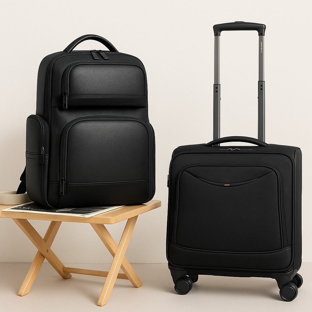 Pack Voyage Complet – Sac à Dos + Valise Cabine