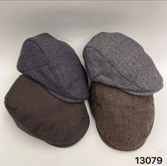 Casquette Plate Homme – Style Classique Chic, Plusieurs Couleurs