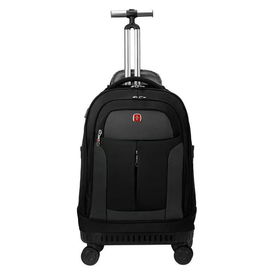 Sac à dos trolley SwissGear 4 roues noir 2 pièces