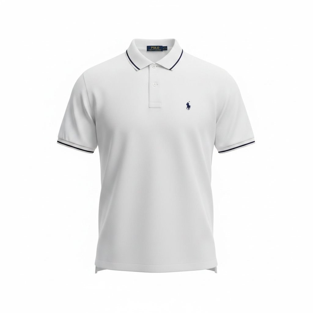 Polo Homme Blanc – Classique et Élégant