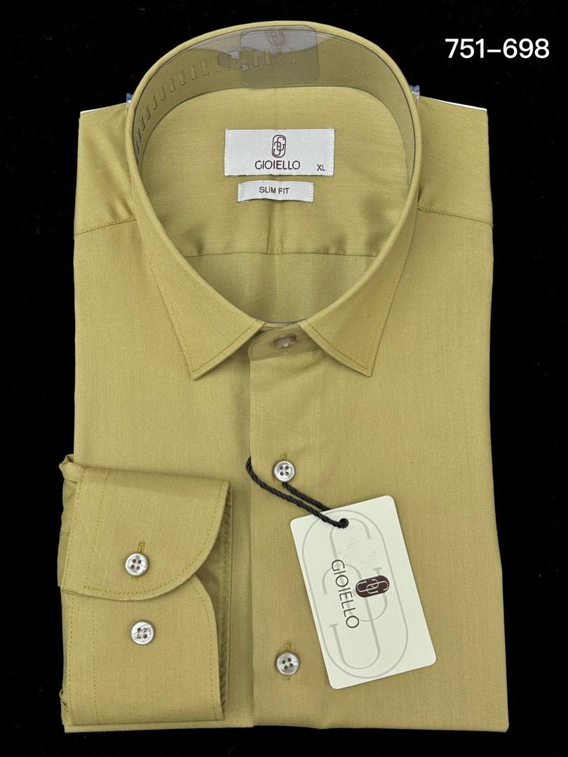 Chemise Homme Gioiello Champagne Doré